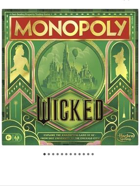 Hasbro Special Edition Wicked Monopoly New!